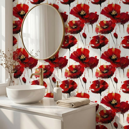 White Background Wallpaper Abstract Decorative Mural