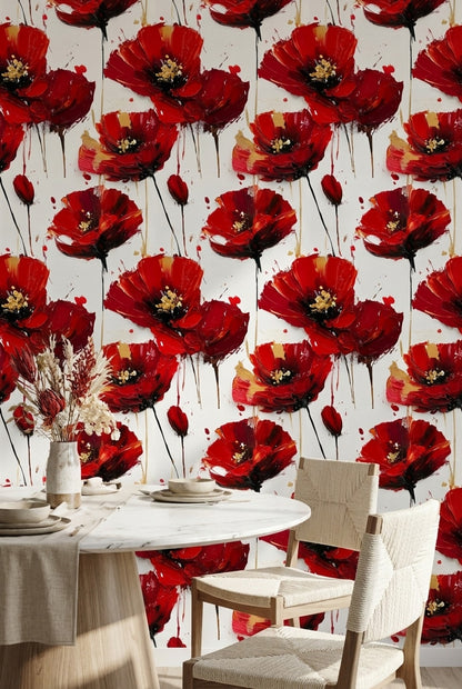 White Background Wallpaper Abstract Decorative Mural