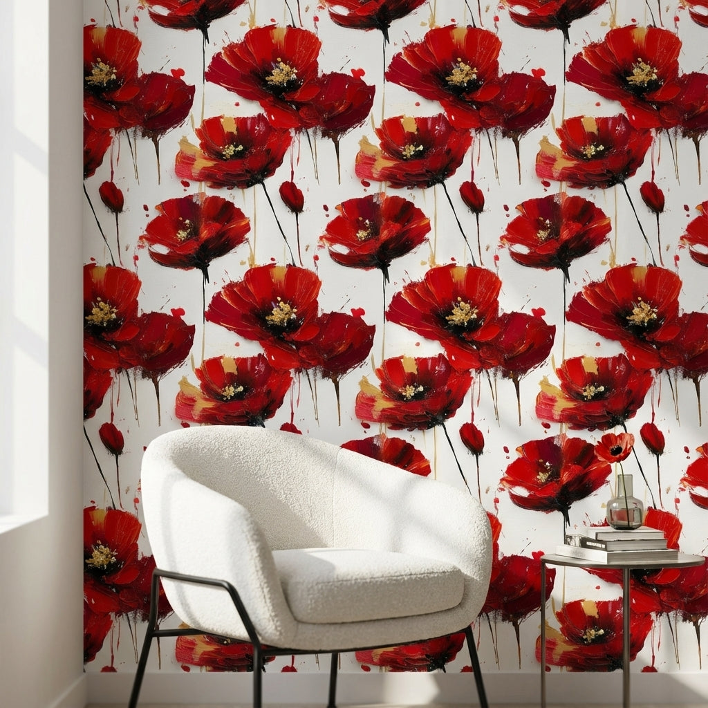 White Background Wallpaper Abstract Decorative Mural