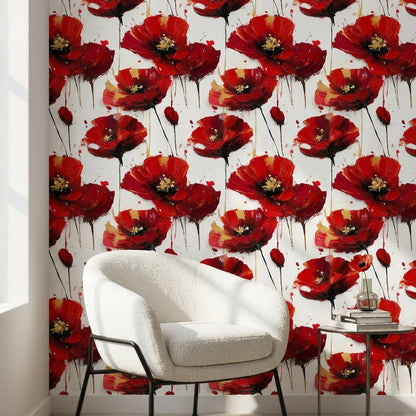 White Background Wallpaper Abstract Decorative Mural