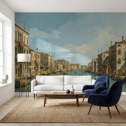 Gondolas Wallpaper Canal Removable European Wall Mural