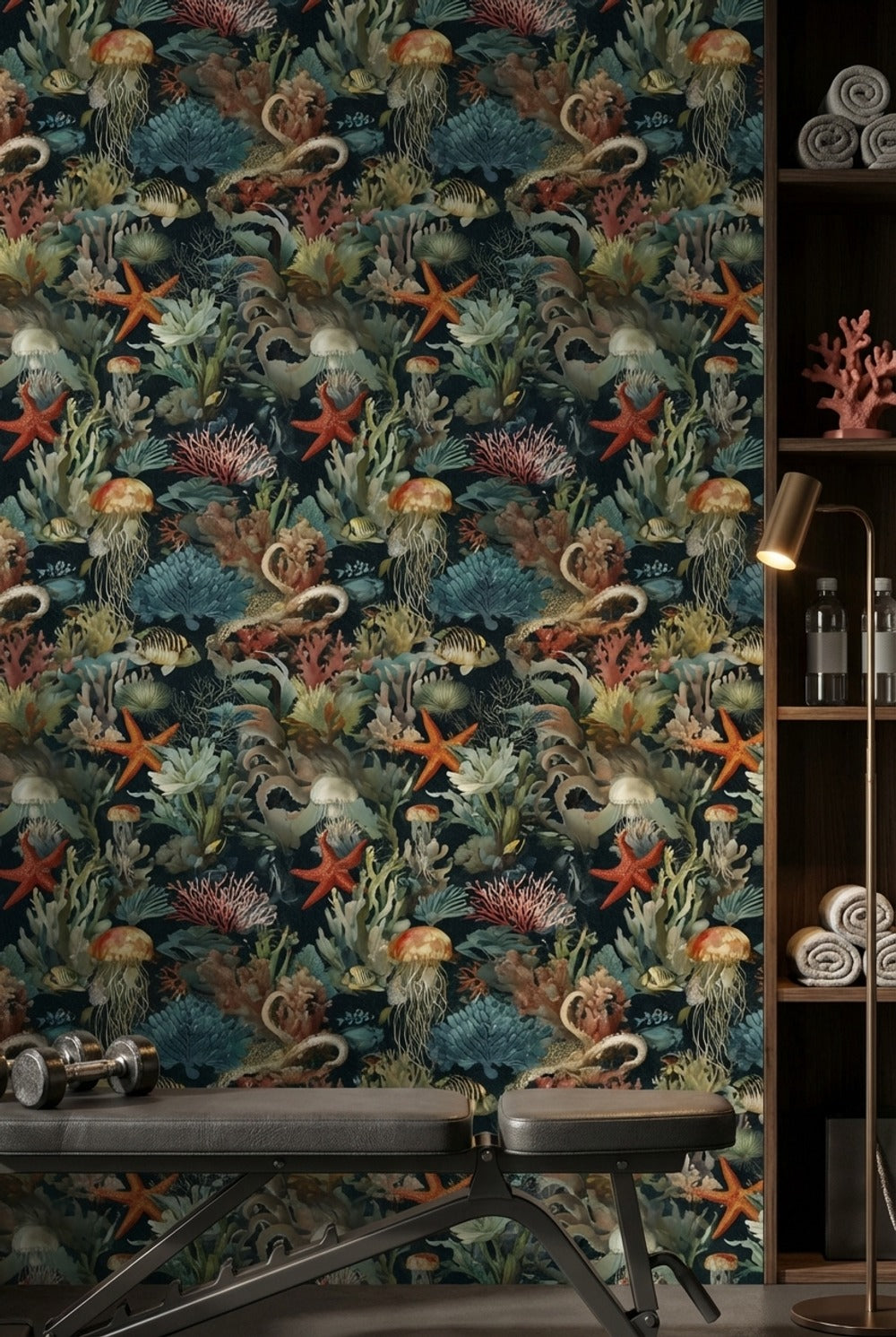 Jellyfish Wallpaper Marine Life Removable Ocean Wall Mural