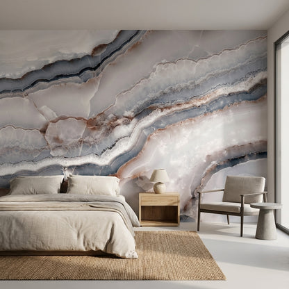 Marble Wallpaper Elegant Removable Stone Wall Mural