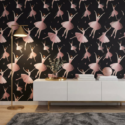 Ballet Wallpaper Tutu Ballerina Decorative Mural