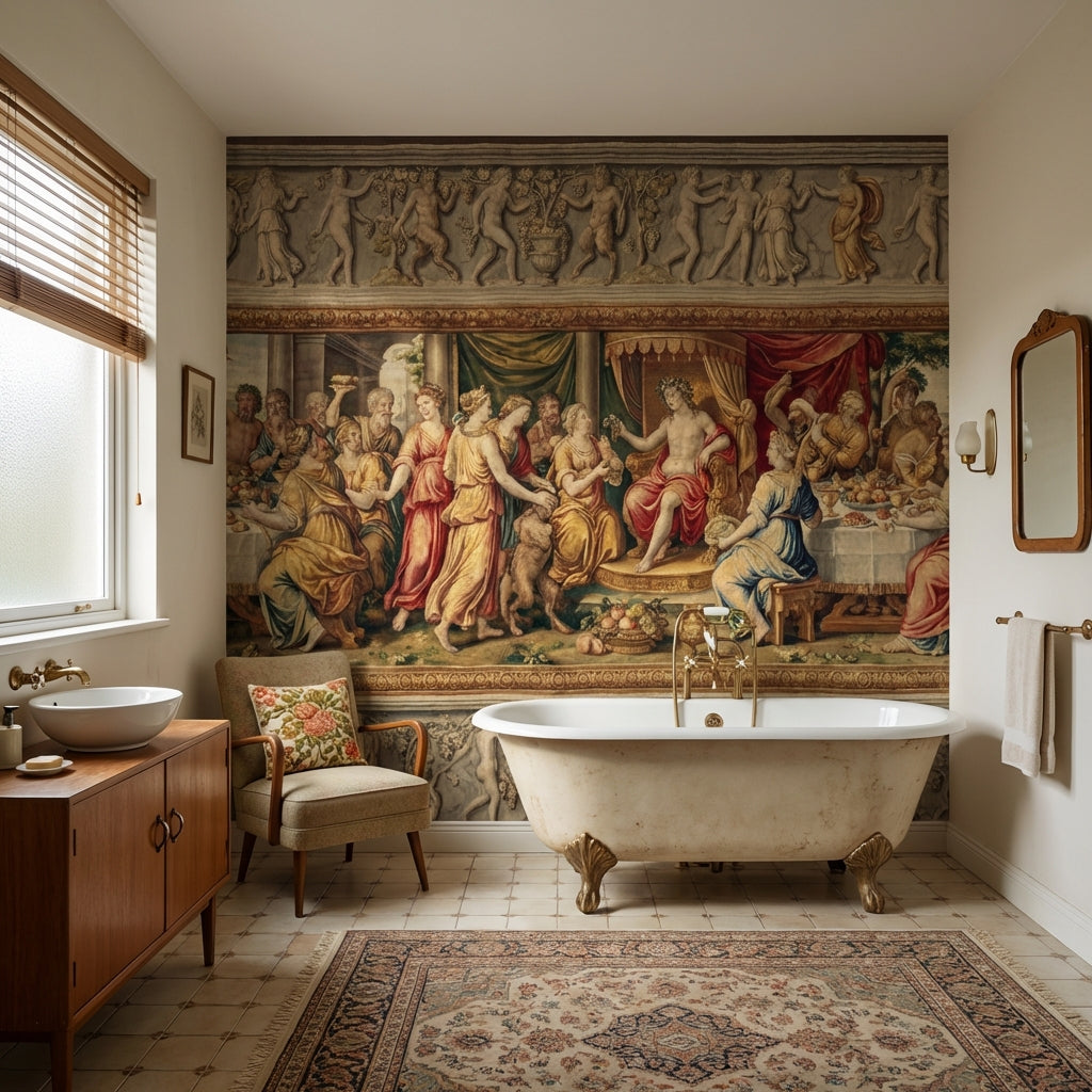 Classical Wallpaper Banquet Vintage Wall Mural