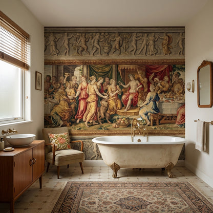 Classical Wallpaper Banquet Vintage Wall Mural