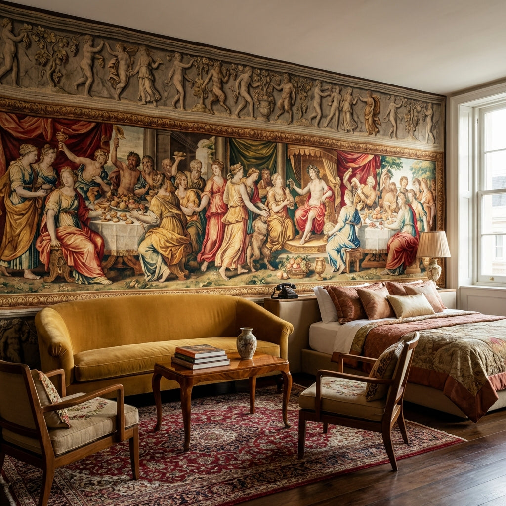 Classical Wallpaper Banquet Vintage Wall Mural