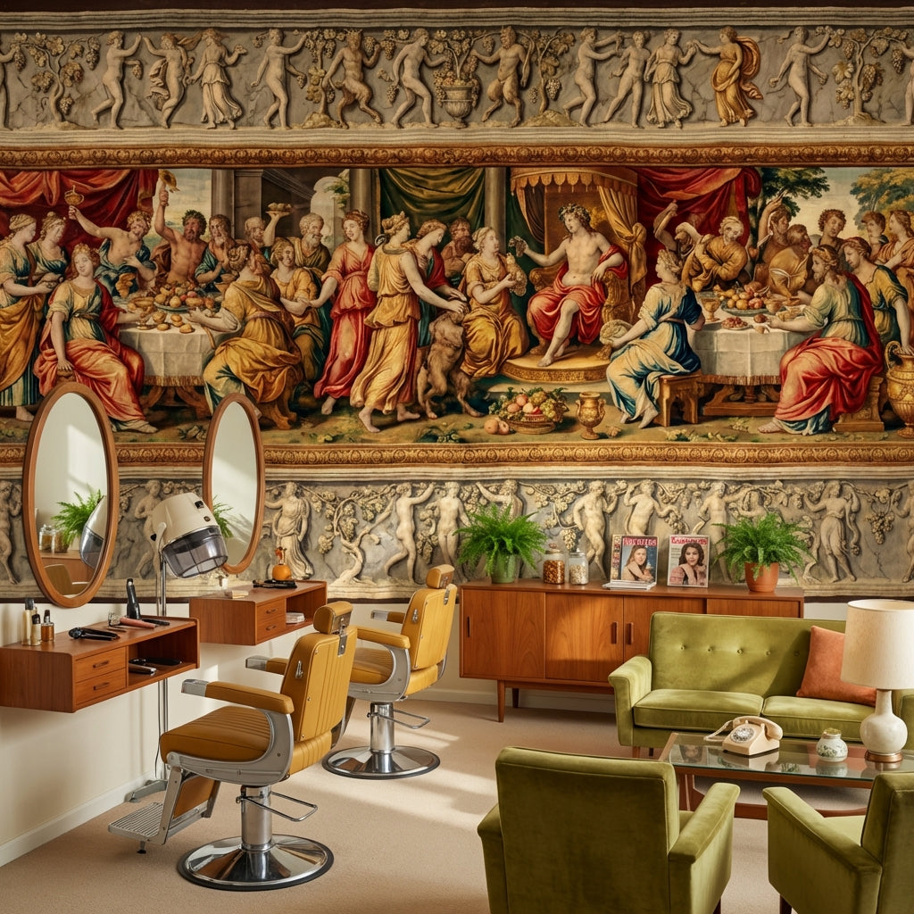 Classical Wallpaper Banquet Vintage Wall Mural