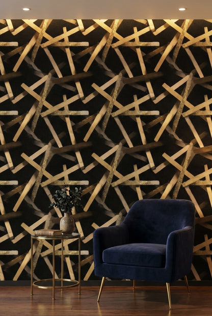 Abstract Pattern Wallpaper Modern Elegant Decorative Mural