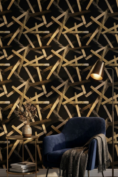 Abstract Pattern Wallpaper Modern Elegant Decorative Mural