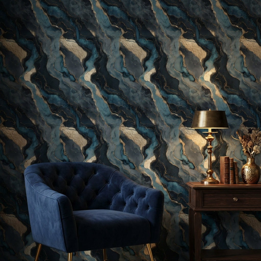 Modern Wallpaper Abstract Luxurious Decorative Mural