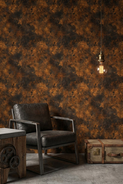 Abstract Pattern Wallpaper Industrial Textural Wall Mural