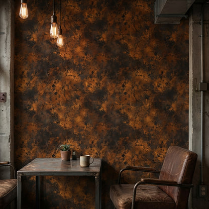 Abstract Pattern Wallpaper Industrial Textural Wall Mural