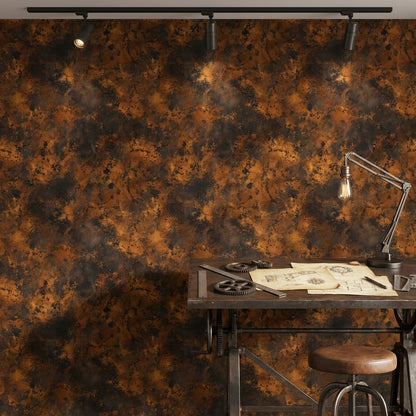 Abstract Pattern Wallpaper Industrial Textural Wall Mural