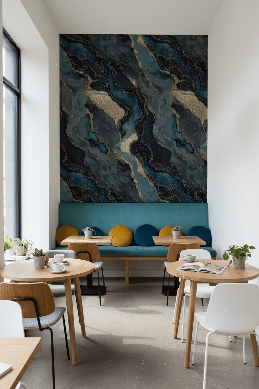 Modern Wallpaper Abstract Luxurious Decorative Mural