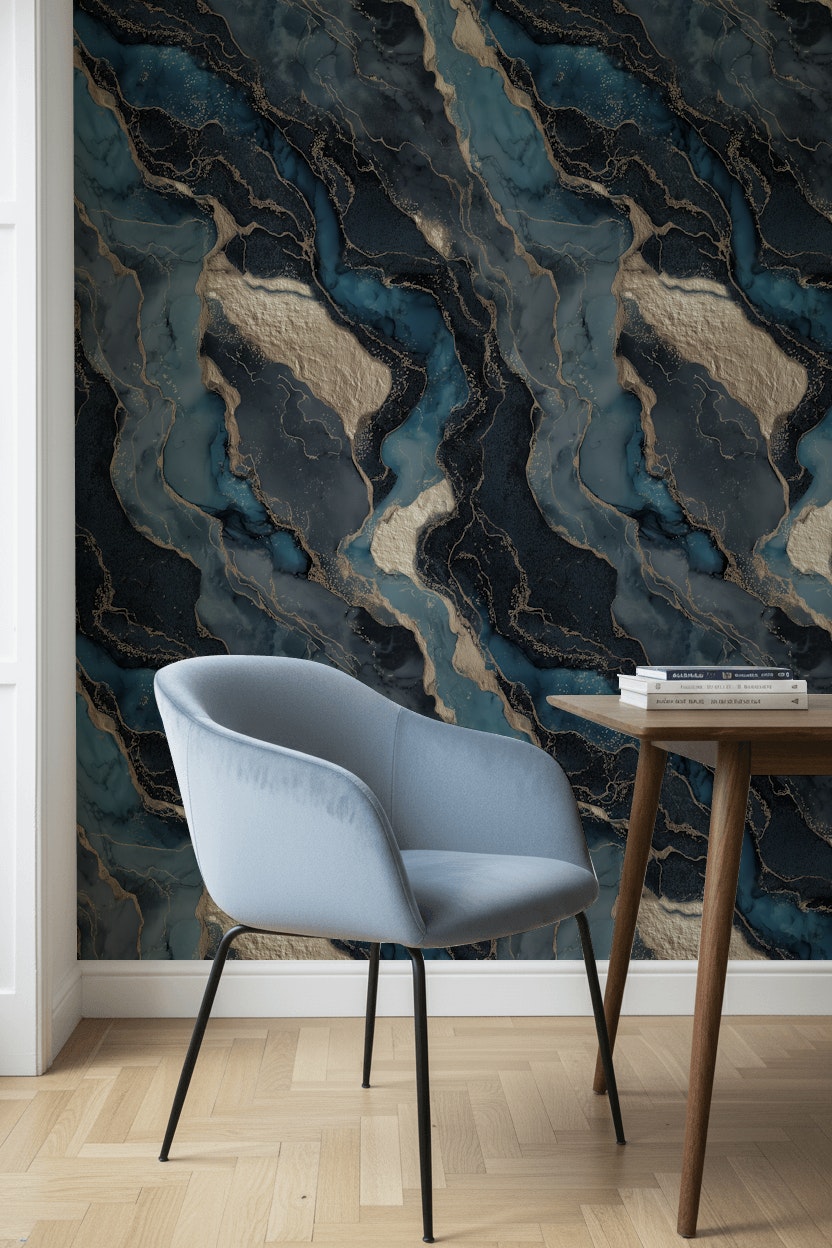 Modern Wallpaper Abstract Luxurious Decorative Mural