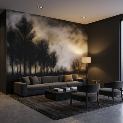 Cloudy Sky Wallpaper Nature Abstract Wall Decor