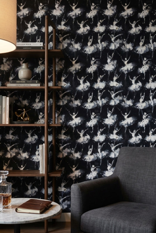 Ballet Wallpaper Dancers Abstract Decorative Mural