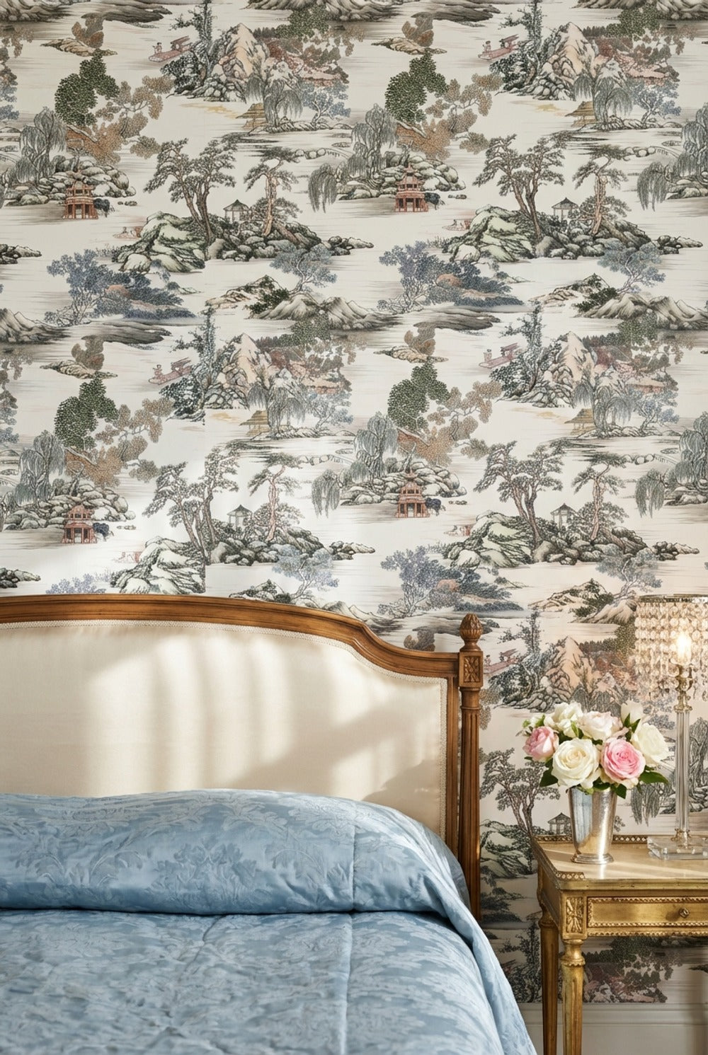 Oriental Landscape Wallpaper Scenic Nature Wall Mural