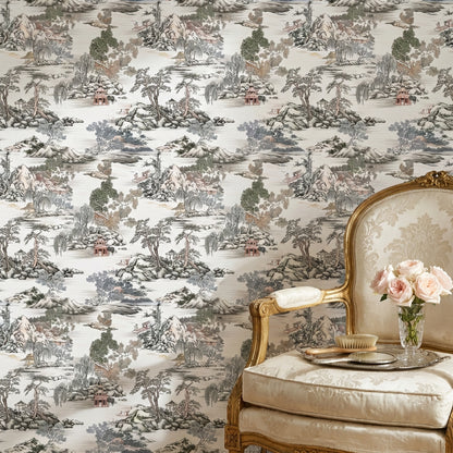 Oriental Landscape Wallpaper Scenic Nature Wall Mural