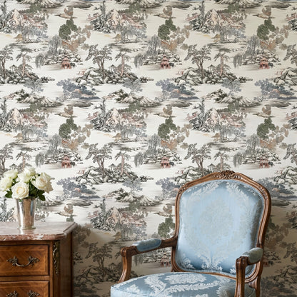 Oriental Landscape Wallpaper Scenic Nature Wall Mural