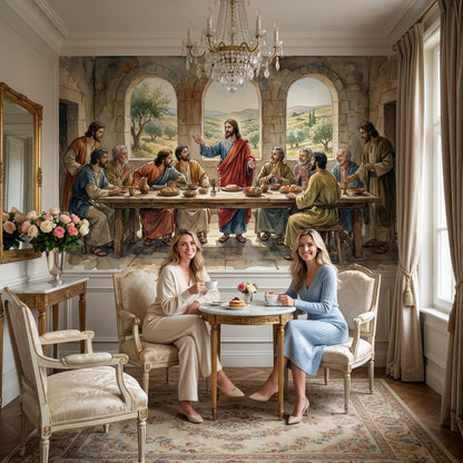 Traditional Wallpaper Indoor Landscape Wall Mural