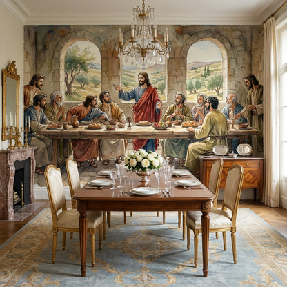 Traditional Wallpaper Indoor Landscape Wall Mural