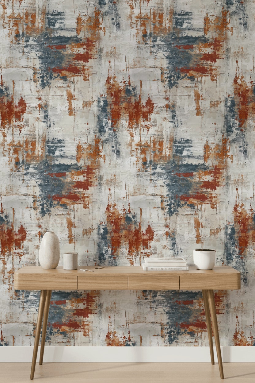 Abstract Wallpaper Modern Textured Decorative Mural