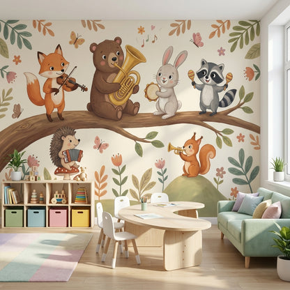 Animals Wallpaper Music Nature Wall Mural