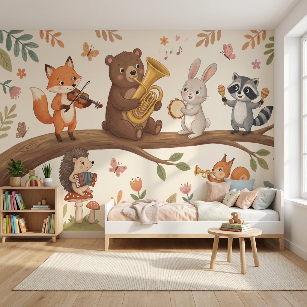 Animals Wallpaper Music Nature Wall Mural