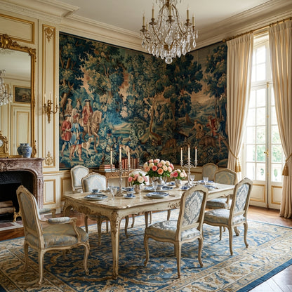 Hunting Landscape Wallpaper Forest Vintage Wall Mural