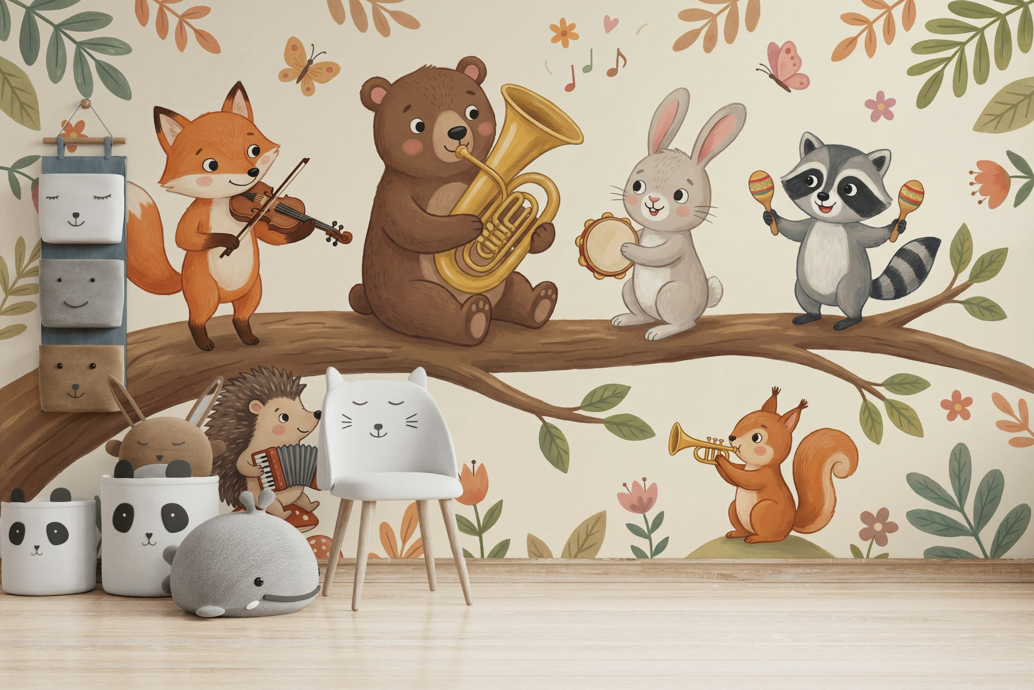 Animals Wallpaper Music Nature Wall Mural
