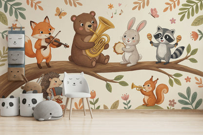 Animals Wallpaper Music Nature Wall Mural