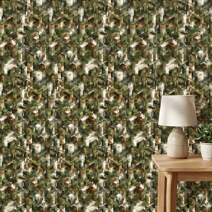 Geometric Wallpaper Abstract Removable Modern Wall Art