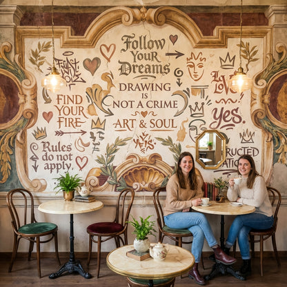 Vintage Wallpaper Inspirational Ornate Wall Mural