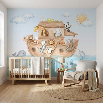 Animals Wallpaper Ark Sea Wall Mural