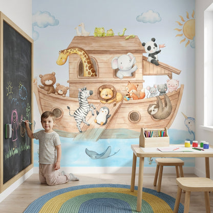 Animals Wallpaper Ark Sea Wall Mural
