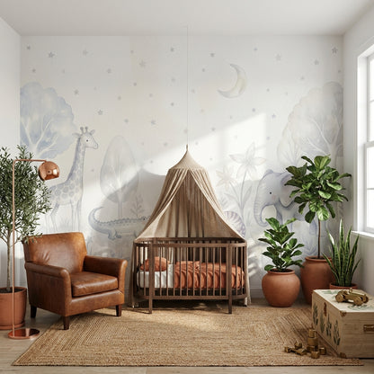 White Background Wallpaper Neutral Backdrop Minimal Removable Wall Decor