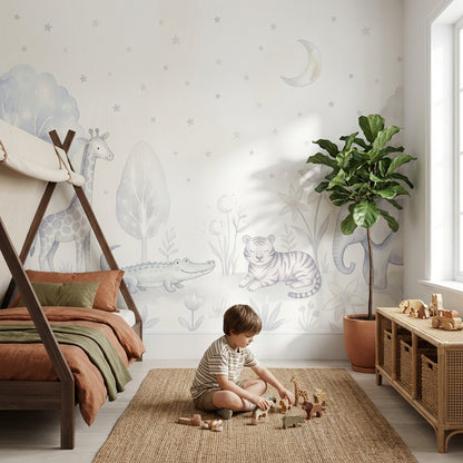 White Background Wallpaper Neutral Backdrop Minimal Removable Wall Decor