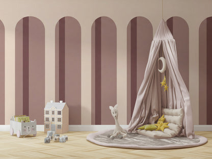 Art Deco Arches Wallpaper Deco Arch Geometric Arch Wall Mural