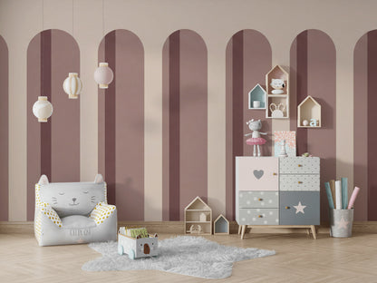 Art Deco Arches Wallpaper Deco Arch Geometric Arch Wall Mural