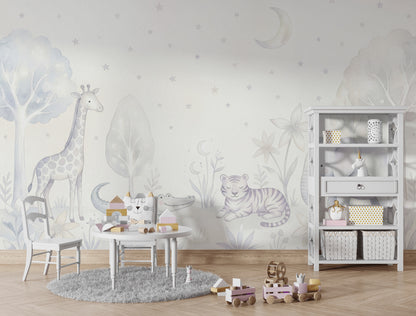 White Background Wallpaper Neutral Backdrop Minimal Removable Wall Decor