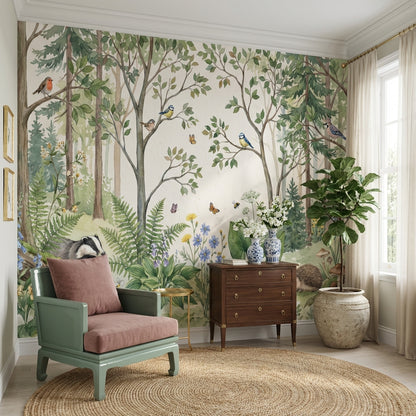Meadow Flowers Wallpaper Wildflower Meadow Botanical Wall Mural