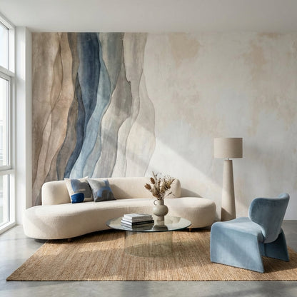 Concrete Texture Wallpaper Cement Finish Industrial Surface Wall Mural