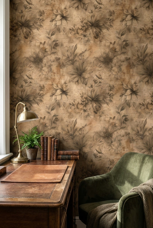 Paper Texture Wallpaper Aged Paper Parchment Decorative Mural