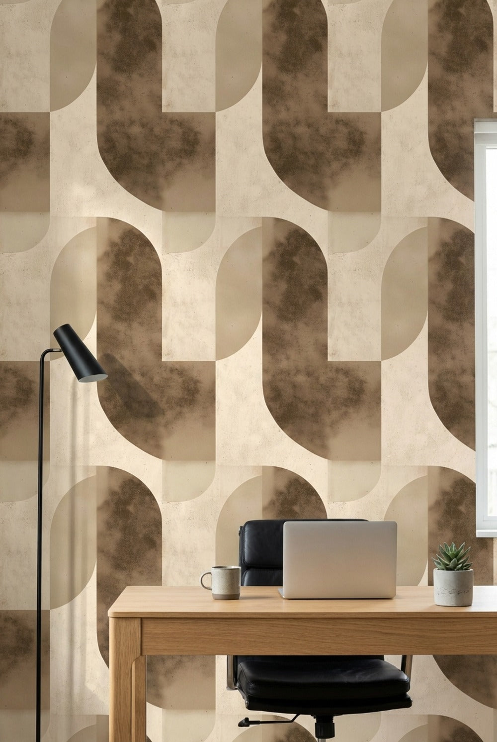 Mid Century Modern Wallpaper Retro Modern Decorative Mural