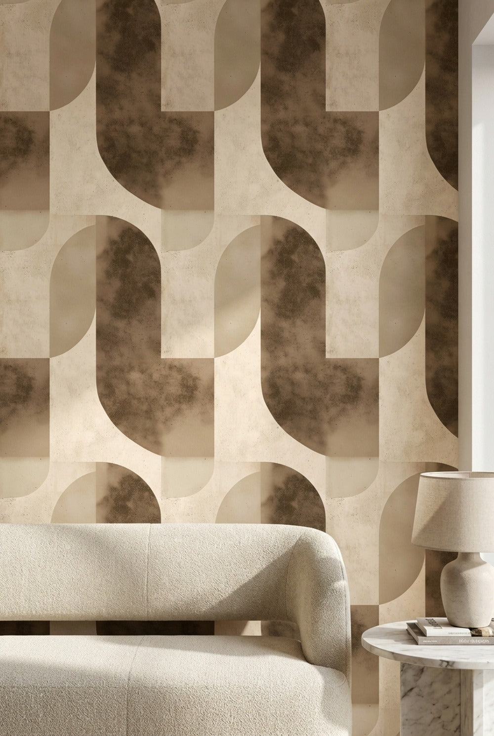 Mid Century Modern Wallpaper Retro Modern Decorative Mural