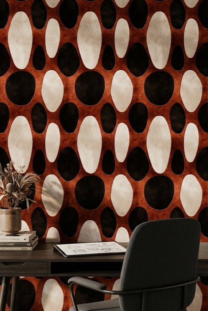 Mid Century Modern Wallpaper Retro Modern Decorative Mural