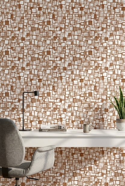 Watercolor Texture Wallpaper Mid Century Modern Removable Wall Decor