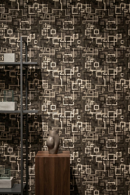 Mid-Century Modern Wallpaper Modern Geometric Removable Abstract Wall Art